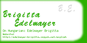 brigitta edelmayer business card